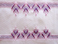 刺繍コースター完成